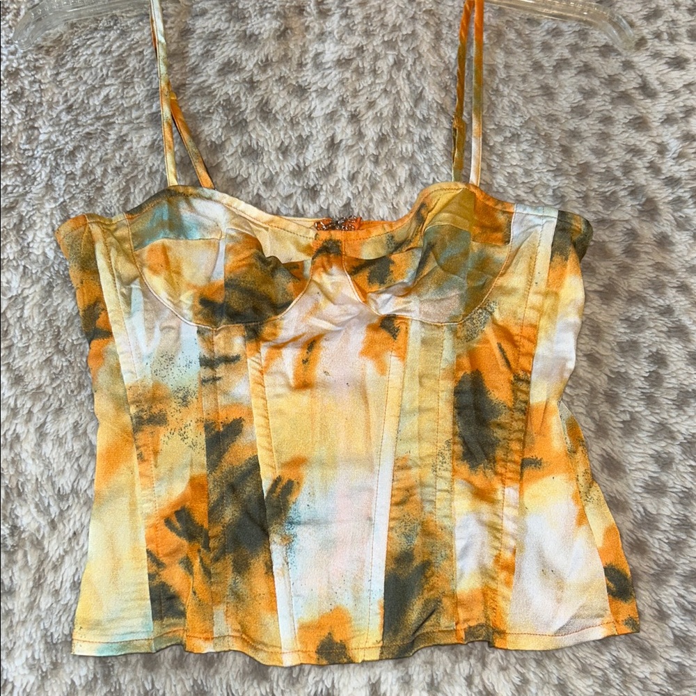 PLT corset style top